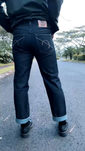 12.12 PUNCAK PROMO DENIM SELVEDGE CELANA DENIM SELVEDGE DENIM SELVEDGE ACCENT 15OZ