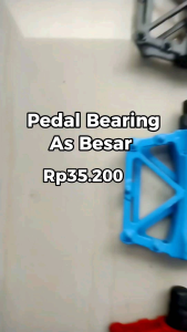 Pedal Bearing Sepeda Premium Bahan aluminium tersedia 2 warna