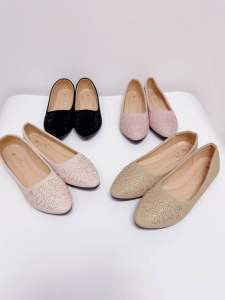 รองเท้า 888-2 รองเท้าส้นแบน ติดเพชร FAIRY รุ่น 888-2