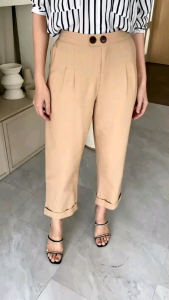 cotton  pants รับsummer ด้วยงานผ้าฝ้าย เอวป้าย สมอคหลัง รุ่นนี้ใครใส่ก็เอวสับ สวยรีบเอฟค่า  เอว24-36” สะโพก44“ รอบต้นขา27“ รอบปลายขา16” ยาว36“