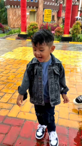 JAKET JEANS ANAK PRINTING GAMBAR KARAKTER USIA 4-12 TAHUN