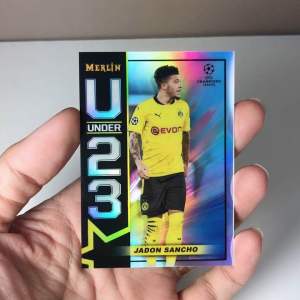 Jadon Sancho การ์ดสะสมฟุตบอล UEFA U23 🇩🇪 Borussia Dortmund ⚽️ Manchester United