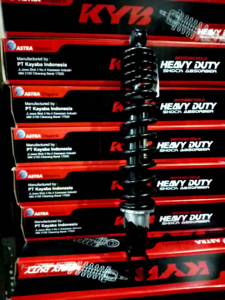 SHOCKBLEAKER BELAKANG MOTOR HONDA VARIO 125. BEAT FI. MERK KAYABA HEAVY DUTY PENAHAN BEBAN BERAT