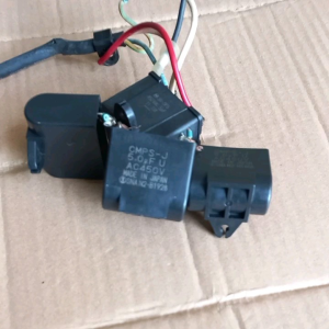 Kapasitor Pompa Air Original Panasonic 5 UF Bekas Pake