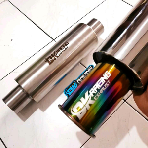 Knalpot Racing Mobil Suara bass bulat