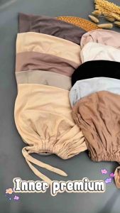 AZRA HIJAB / Ciput Rayon Premium / Inner Turki / free pouch