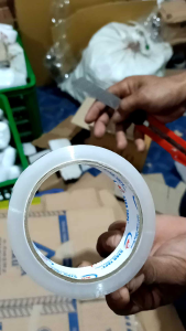 Lakban / Isolasi 24mm x  90Y MURAH ( COCOK UTK KEMAS ONLINE )