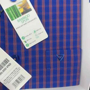 Áo sơ mi viettien ngắn tay lai ngang (1P2095)