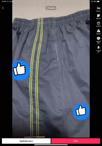 กางเกง JJ เจเจ ไซส์ MLXL2XL3XL พื้นแถบ ทรงสวย ผ้าดี ราคาถูก