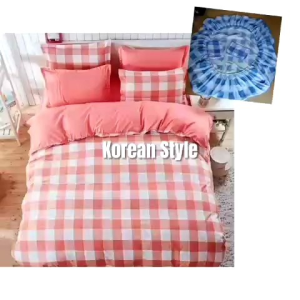 Sprei SET Tinggi 40cm karet Keliling anti geser adem lembut