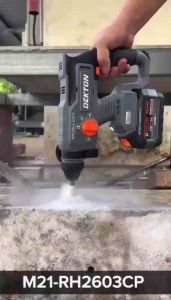 Máy khoan bê tông Pin 21V Dekton M21-RH2603CP 3 chức năng Dekton chân Pin thông dụng M21 chính hãng dekton