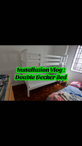 EUREKA 9393 Wooden Double Decker/Katil Tingkat (Delivery & Installation Within Klang Valley)