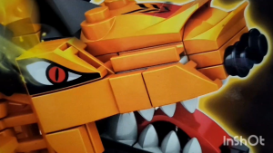 Mainan Anak Blok Bangunan Naruto Kyubi Kurama Mode DIY Bongkar Pasang Brick Blocks Toys