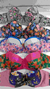Avon underwire Convertible Floral Print Bralettes  with Adjustable Straps AylaGeishaMartinaPixieEllery