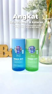 Toner AHA & BHA SR12 Exfoliasi Kulit Wajah Kusam & Mengecilkan Pori-pori 60ml