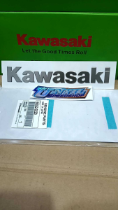 SETIKER STIKER STRIPING SETERING EMBLEM TANGKI TIMBUL 3 DIMENSI NINJA R SS ORIGINAL KAWASAKI