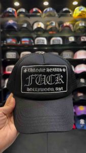 TOPI JARING MELENGKUNG CHROME HEARTS FVCK