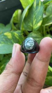 CINCIN BATU GIOK LUMUT ASLI SUPER MEWAH TOP QUALITY