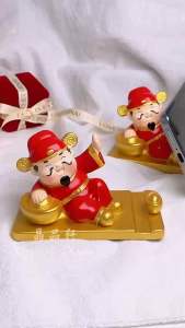 [现货] 财神爷手机支架｜招财进宝 × 稳定支撑 × 好运陪伴｜God of Wealth Phone Stand｜Wealth Attraction • Stable Support • Good Luck