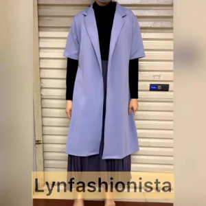 LYNFASHIONISTA-INARA LONG BLAZER WANITA SCUBA OUTER KOREAN STYLE FASHION MUSLIM