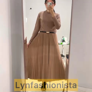 LYNFASHIONISTA-ROK PLISKET JUMBO WANITA ROK PAYUNG LEBAR/809