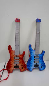 Children’s Guitar Toy with Exciting Flame Design Guitar Toys (Free AA battery)