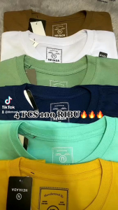 Paket Kaos Distro 4 PCS 100Ribu: Kaos Nevada Premium & Kaos Distro Bandung