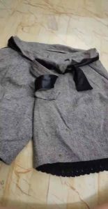 149k [Used Nhật] Short dạ cừu x cashmere phối ren cạp quần size 1 (38-48kg) mã 020409 mua 149k nhắn phê bút
