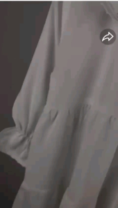 Gamis Anak Rayon Rosa Putih Manasik Haji LittleBee Size 2-8 Th