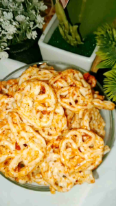 seblak kerupuk pedo pedas gurih daun jeruk