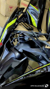 Cover set  LC135 LCV2 DBNM8 Grey8+Black siap Tampal