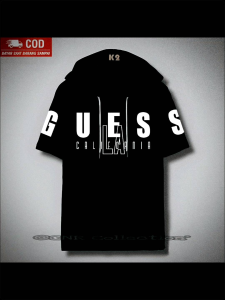 Hoodie Kupluk GUESS Distro Pria Dan Wanita Catton Combed 30s Tebal Dewasa Terbaru 2024 / Tshirt Pria
