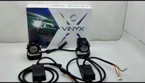 LED Sorot Laser Gun X1 Pro 2 Warna 25Watt 2 Warna Mobil Motor