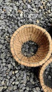 POT DUDUK POT TANAMAN ANGGREK DIAMETER 17CM