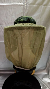 ตาข่ายคลุมหน้ากันแมลง ผ้า ตาข่าย กันแมลง (ไม่รวมหมวก)