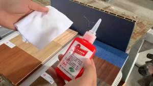 Tẩy keo 502 tấm nhựa đồ nội thất quảng cáo Eco Plast Vinco Chinhuei Alu mica ... không làm bay màu vật liệu.