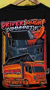 MH TREND Kaos Om Boss Prei Nakal - Kaos Kata Kata Pria dan Wanita