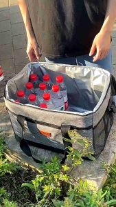 TAS PENDINGIN TRAVELLING CAMPING COOLER BAG 33LITER ANTI AIR WATERPROOF