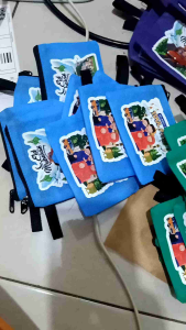 pouch lebaran 10pcs sponbon warna warni angpau lebaran