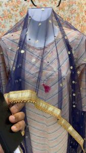 Grand Indian Bridal shawl/Nikkah/Wedding/Veil kahwin 2.5Meter II