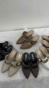 Sepatu Heels Wanita Tinggi 5 cm Bahan Kulit Dove Import Premium
