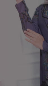 Gamis Jumbo Citra Maxy Bahan Calvin Jeans Alsize LD115 Melar 150