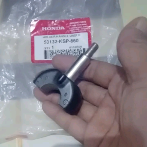 Holder Handle Under Dudukan Stang Stir Bawah Megapro Karbu Kye CB 150 Streetfire Original Honda