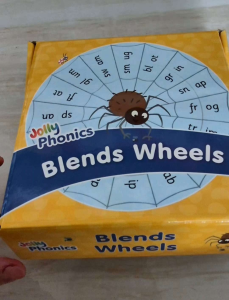 Jolly Phonics Blends Wheels 10 wheels 10 แผ่น