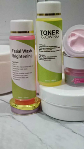 Paket Doubel glow forte pink merona