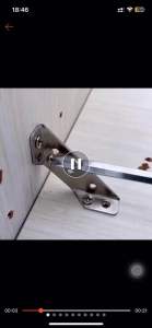 Giá đỡ góc nội thất ba mặt bằng inox không rỉ