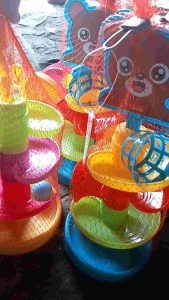 THEONA -  Mainan Bola Putar Mainan Anak Rotating Rolling Ball SH220