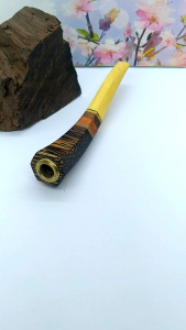 Once pipa kayu kelor gading kombinasi kelor hitam model kotak super C184