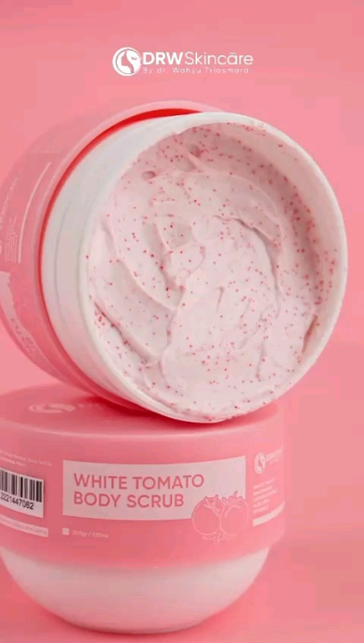 DRW SKINCARE BODY SCRUB WHITE TOMATO / NEW BODY SCRUB DRW SKINCARE / ORIGINAL