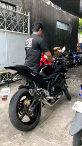 YAMAHA R15 Version 2 Elbow and Muffler Set